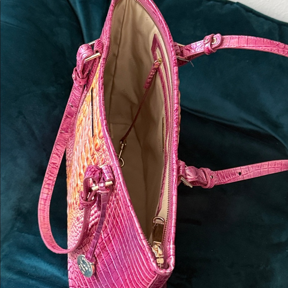 Brahmin Melbourne Medium Asher tote in prism ombre - Picture 11 of 15